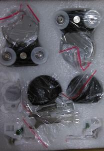 Thép không gỉ Vòng cửa kính trượt treo bánh xe Q011 Vòng cửa trượt con lăn - Product Image 6