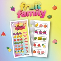 Boletos de Lotería con Cinco Ventanas y Datos Variables Impresos Personalizados de Fábrica China, Tarjetas de Juego Instantáneas con Sistema de Raspar para Ganar