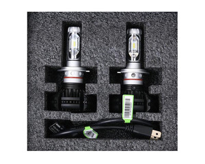 H7 <b>LED</b> <b>Headlight</b> Retrofit Bulb 1 Second Quick Startup DC 8V 48V Stable Circuit Silent Operation High Low Beam Lamp Kit - Product Image 2