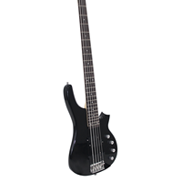Instruments de musique professionnels OEM de Chine, basse électrique à 5 cordes, basse électrique pour débutants