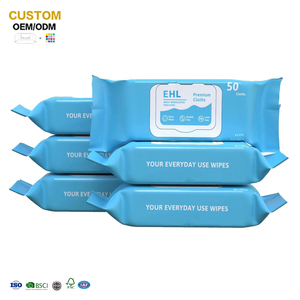 Lingettes humides pour adultes Débarbouillettes jetables pour patients Lingettes humides pour l'<span class=keywords><strong>incontinence</strong></span> et le nettoyage pour les personnes âgées Lingettes corporelles de grande taille - Product Image 1