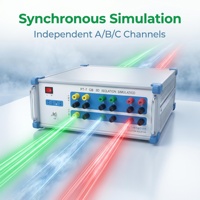 Three-Phase OLTC Tester Verifier, split upper computer & MCU structure for transition resistance and synchronism calibration