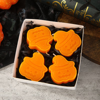 Grenzüberschreitende Halloween-Kürbis-Geisterförmige Kerze Großhandel Kreative Handgemachte Duftkerzen-Geschenkset für Zuhause
