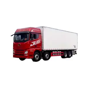Caminhão frigorífico para transporte pesado de 9,5 m, transporte personalizado de carne vegetal e peixe