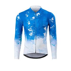 Maillot de cyclisme Zede de haute qualité, multicolores, respirant, coupe-vent, imprimé, à séchage rapide, manches longues, pour les événements cyclistes - Product Image 3