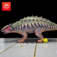Gonflables de mascotte animale géante faits sur commande pour le dinosaure Cartoon-inspiré de publicité gonflable