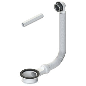 Siphon de vidange pour éviers 1 1/4 po x 63 mm avec 2 joints d'étanchéité - Product Image 1