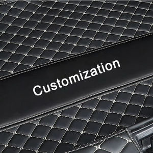 Forro de carga personalizado para <span class=keywords><strong>equipaje</strong></span> de maletero de coche, alfombrilla para maletero, cubierta de maletero de lujo, impermeable, de cuero envolvente completo, alfombrilla para maletero de coche - Product Image 6