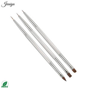 Juego de 33 Piezas de Herramientas de Diseño de Manicura Profesional, Pinceles para Decoración de <span class=keywords><strong>Uñas</strong></span>, Bolígrafos para Dibujar en las <span class=keywords><strong>Uñas</strong></span>, Soporte para Paleta, Todo en Uno, para Principiantes - Product Image 4