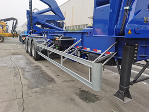 Semirremolque de Acero Fengniao para Contenedores de 20 pies con Grúa Autolevantable, Capacidad de Carga 20-25T - Product Image 6