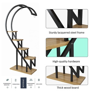 Étagère à <span class=keywords><strong>plantes</strong></span> haute, support de <span class=keywords><strong>fleurs</strong></span> en forme de cœur, 5 niveaux, grande capacité, support de <span class=keywords><strong>fleurs</strong></span> moderne, <span class=keywords><strong>porte</strong></span>-<span class=keywords><strong>pot</strong></span> de <span class=keywords><strong>fleurs</strong></span>, en métal - Product Image 4
