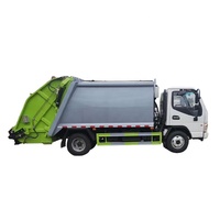 Camion à ordures de compacteur de JAC 5 CBM camion à ordures de compression 4x2 camion à ordures d'emballeur d'ordures