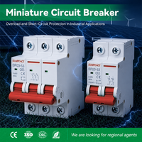 Interruptor Automático en Miniatura (MCB) AC Tipo C L7, 230V, 1P, 2P, 3P, 4P, 6KA, 10A, 16A, 20A, 25A, 32A, 40A, 50A, 63A