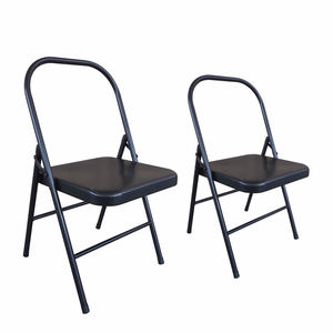 <span class=keywords><strong>Silla</strong></span> de Yoga Plegable de Metal Negra Personalizada al por Mayor, Multifuncional, Antideslizante, Ecológica, para Mujeres, 5 kg, <span class=keywords><strong>Silla</strong></span> de Yoga Iyengar - Product Image 5