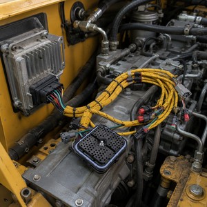 Faisceau de câblage moteur d'excavatrice OEM KET MG630 24 broches AWG20 UL1015 étanche IP67 pour Komatsu PC220-8 PC130-7 Doosan DX300 - Product Image 5