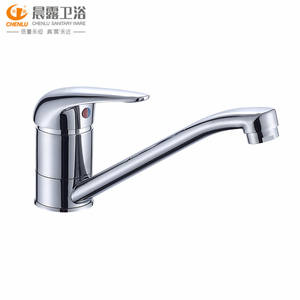 ก๊อกน้ำห้องครัวเฉินลู่แบบก้านเดียวติดตั้งบนเคาน์เตอร์ หมุนได้ 360 องศา แกนวาล์วเซรามิก น้ำร้อนน้ำเย็น - Product Image 2