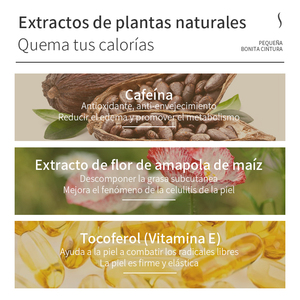 Pérdida de peso al por mayor hombre natural mujer cuerpo crema para el cuidado de <span class=keywords><strong>la</strong></span> <span class=keywords><strong>piel</strong></span> cintura caliente quema de grasa logo e - Product Image 6