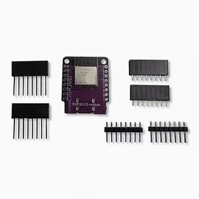 #64034 Mini ESP32-C3 Development Board with WiFi 5.0 Sensor Modules and Kits