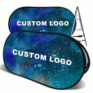 Custom Portable Popup Display Frame Pop-up <b>Banner</b> Foldable Display for Outdoor Exhibition for Golf Sport Events Custom Printing - Product Image 6