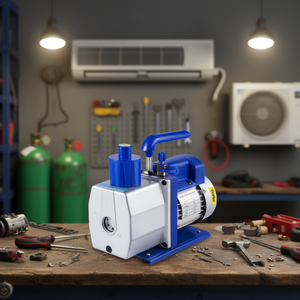 Pompe à vide Vevor 1/2 Hp monophasée 7 Cfm 110V pour climatisation, outil de réfrigération HVAC - Product Image 2