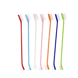 Escova de dente para cães, atacado de fábrica, multicolor, cuidados dentais para cachorros e gatos, com duas cabeças em massa - Product Image 4