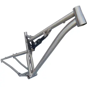 Haofutan giá rẻ bán buôn OEM nhà sản xuất Titan đường xe đạp 29er xe đạp Titan Xe đạp khung haofutan sản phẩm CX