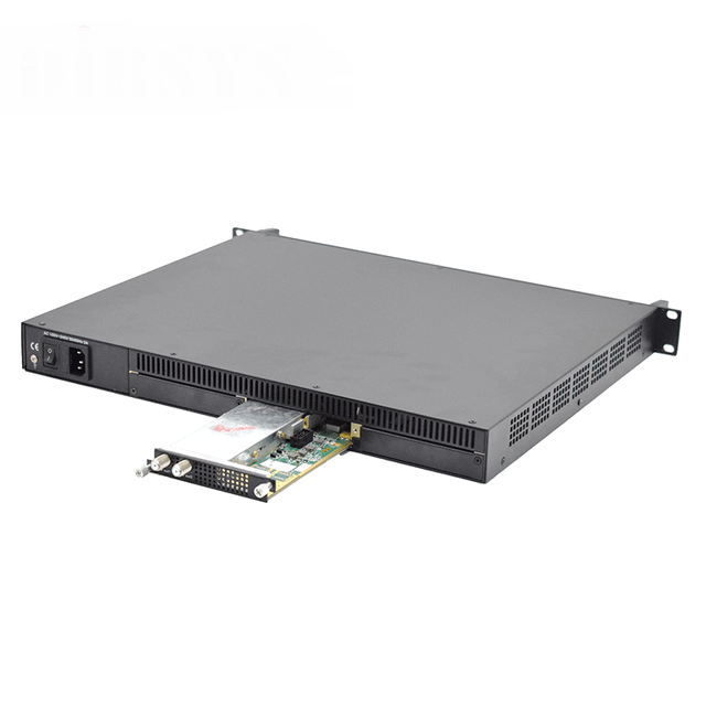 48 channels IP QAM DVB-C Modulator Combining Multiple 10G SFP+/SFP Input