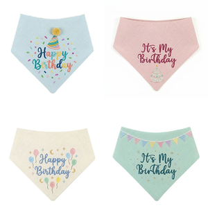 Modern Luxury Embroidered Print Pet Bandana Adjustable Triangular Scarf Bib for Dogs <b>Cats</b> Kitten Puppy Small <b>Cat</b> Dogs <b>Collar</b> - Product Image 4