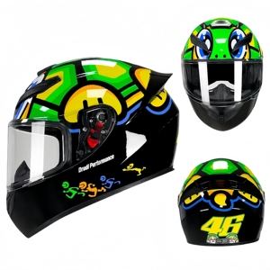 Casco de motocicleta de cara completa con carcasa ABS aprobada por CCC, casco Universal para todas las estaciones para hombres - Product Image 4