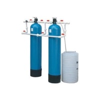 Purificateur d'eau RO alcaline industrielle à contrôle automatique 500LPH réservoir 220V pompe manuelle/automatique purifiée usine de traitement de l'eau potable RO