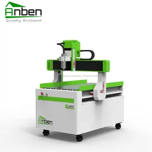 CE de 220 voltios de madera cnc router 6090 2.2kw de enfriamiento de agua para cnc motor jinan