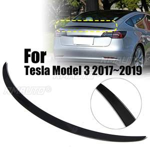 สปอยเลอร์หลังรถยนต์แบบใหม่ สำหรับ Tesla Model 3 ปี 2017 2018 2019  ชุดแต่งสปอยเลอร์ฝากระโปรงท้าย  ปีกหลัง  ตกแต่งท้ายรถ - Product Image 1