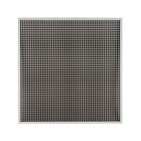 Grilles de retour d'air en aluminium en forme de U pour plafond, design durable, pour systèmes HVAC