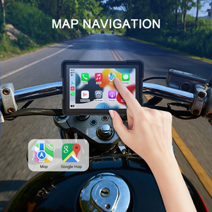 7 inch 2 din Xách Tay Xe Máy nghe nhạc DSP GPS Video Stereo Điện dung màn hình cảm ứng tự động đài phát thanh Carplay gương liên kết-mô hình csm570 - Product Image 6
