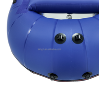 Kayak gonflable léger Hailebao en PVC, bateau escargot gonflable pour la pêche en lac, les loisirs aquatiques, le camping sauvage