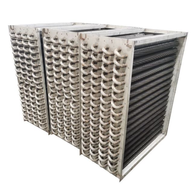 Water to Water Air Cooled Radiator Fin Tube Coil Air Heat Exchanger