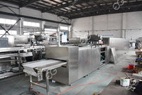 Automatische 500Kg/Uur Asmmbly Chocolade Pindakaas Korstvorming Verspreid Productie Full Line Dubai Chocolade Productielijn