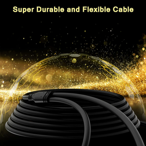 Xlr स्प्लिटर Y-XLR केबल, सोना-प्लेटेड 3-पिन xlr पुरुष को दोहरी महिला पैच केबल - Product Image 4