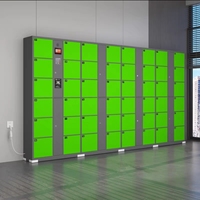 Casier à bagages intelligent |   Déverrouillage 4-en-1, contrôle RFID, acier robuste, utilisation facile