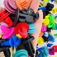 50/100/500 pièces – Clips de fixation pour panneau de porte de voiture, attaches universels en plastique pour fixation de garniture automobile, vis de verrouillage en gros