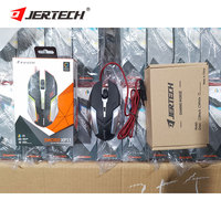 JERTECH XP11 Original 3200dpi Mouse Lampu Warna-warni 7 Warna LED Breathing Mouse PC Laptop Universal Gamer Gaming Mouse