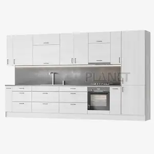 厨房不锈钢水槽橱柜定制铝制内置小厨房现代铝制橱柜适合厨房