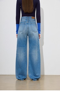 <span class=keywords><strong>Jean</strong></span> pour femme de qualité supérieure, délavé, <span class=keywords><strong>taille</strong></span> mi-haute, coupe ample et décontractée, nouveau modèle printemps, <span class=keywords><strong>jean</strong></span> baggy à jambe large pour femme - Product Image 2