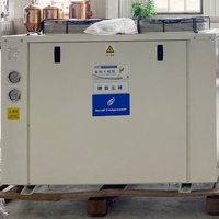 Bigoudis en Glycol 10hp, glacière à eau chaude refroidie 10hp