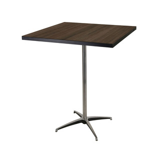 Phổ biến thanh trang trí sử dụng vuông bằng gỗ cao <span class=keywords><strong>Bar</strong></span> Cocktail bảng để bán - Product Image 1