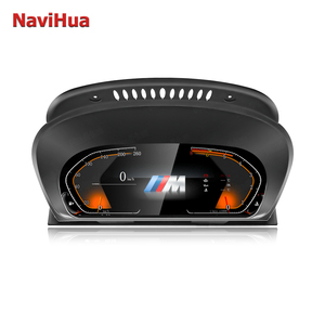 Navihua Panneau d'instruments LCD 12,3 pouces Multimédia 7 types d'interface utilisateur au choix pour BMW E70 Affichage numérique avec Carplay - Product Image 1
