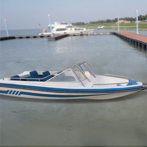 Luxe fibre <span class=keywords><strong>de</strong></span> verre 6-8 personnes bateau <span class=keywords><strong>de</strong></span> <span class=keywords><strong>pêche</strong></span> à grande vitesse bateau <span class=keywords><strong>de</strong></span> sport navires <span class=keywords><strong>de</strong></span> mer à vendre - Product Image 1
