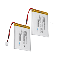 Batería de polímero de iones de litio recargable para banco de energía, altavoz, bloqueo inteligente, 3,7 V, 505068, 505070, 2000mAh, 1800mAh