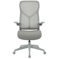 Chaise de bureau ergonomique Henglin Red Goddess pour filles, réglable en hauteur, confortable, non pliable, pour une utilisation prolongée à domicile