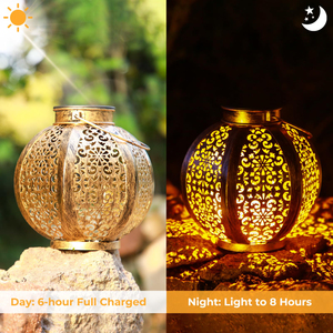 <strong>Solar</strong> <strong>Garden</strong> Light Path Patio Yard Hollow Lamp Decoration Outdoor Hanging <strong>Lantern</strong> - Product Image 3